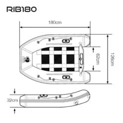 BATEAU PNEUMATIQUE NASH BOAT LIFE INFLATABLE RIB 180 -Pêche Boutique bateau pneumatique nash boat life inflatable rib 180 z 2660 266038 3
