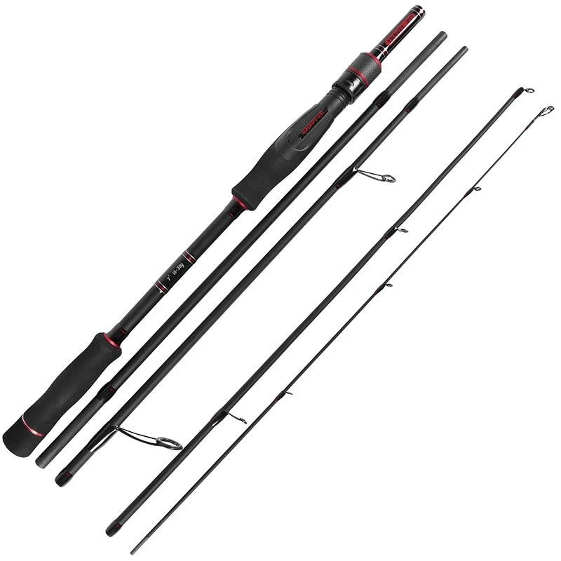CANNE SPINNING KORUM SNAPPER CULT TRAVEL ROD 3 CANNE SPINNING KORUM SNAPPER CULT TRAVEL ROD